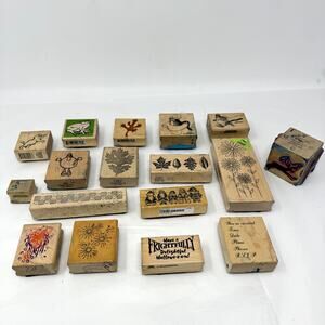 17 Rubber Stamps Stampers Anonymous Azadi Earles B. Kliban Design Hero Arts Vap